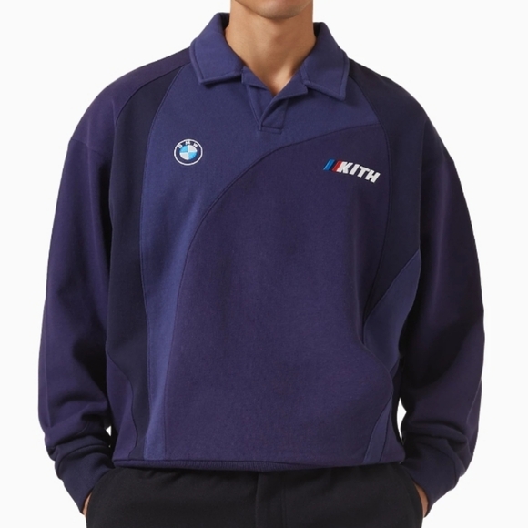 Kith Other - KITH X BMW Nelson Rugby Tecno Violet, size XS
